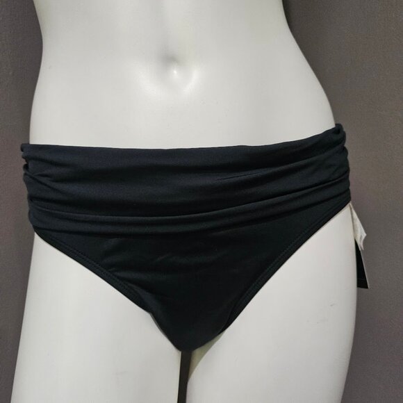 Lauren Ralph Lauren Beach Club Ruched Bikini Bottom - Picture 2 of 8